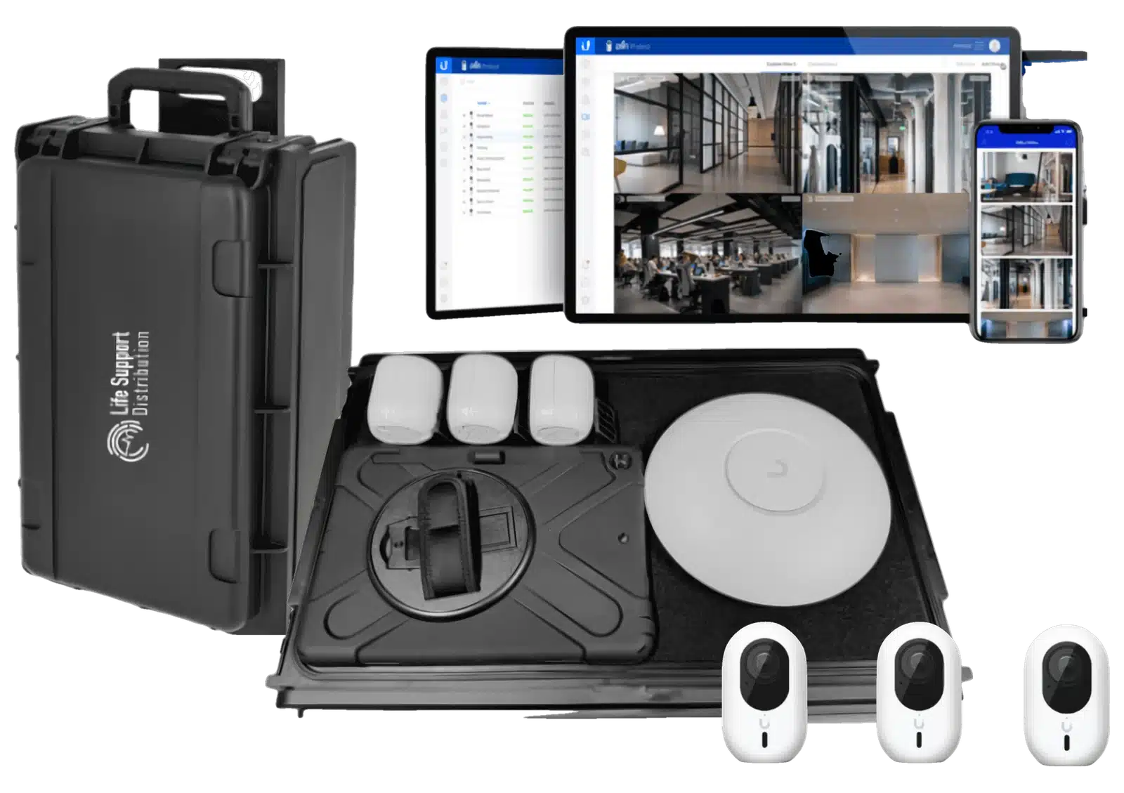 UniFi-Go, solution mobile de vidéodébriefing conçue par Life Support Distribution